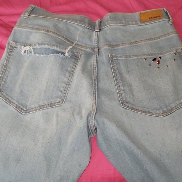 Express Jewel Jeans - Picture 8 of 8